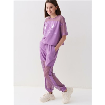 Брюки трикотажные для девочек