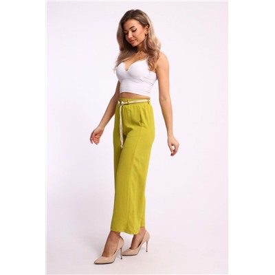 Женские брюки 31911 (Желтый лайм)