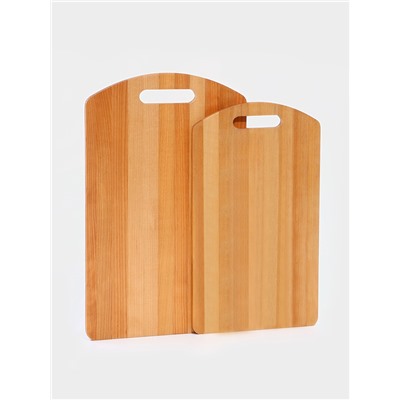 Доска разделочные, набор 2 шт., береза, 30×18×0.8 см, 35×22×0.8 см, пропитаны мин.маслом