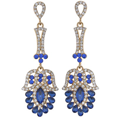 Серьги длинные на гвоздиках арт. 11 1779 (id 214127)