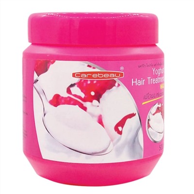 Carebeau Маска для волос восстанавливающая с экстрактом йогурта, 500 мл 23619