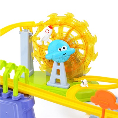 Игровой набор-трек "Давай, кролик, поднимайся по лестнице" в коробке