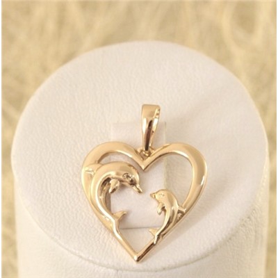 Кулон позолота H01-14238