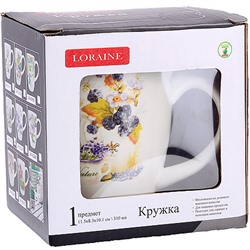 60182 Кружка 310мл Утренняя свежесть доломит LR (х60)