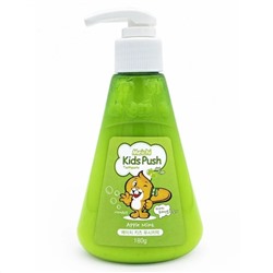 Hanil Зубная паста для детей со вкусом яблока и мяты / Meichi Kids Push Apple Mint, 180 г 20310