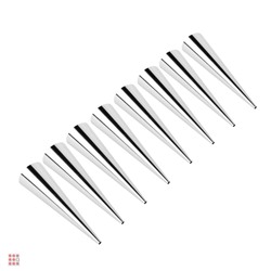 SATOSHI Набор форм для выпечки "конус" 8шт, 12х3,5см, нерж.сталь