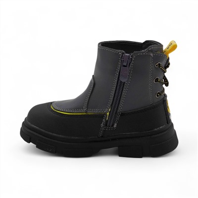 Ботинки демисезонные 5921-5К серые