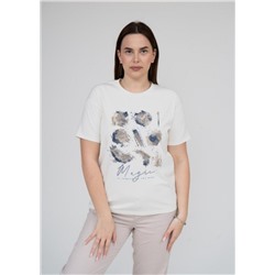 Футболка женская Элен (Экрю)