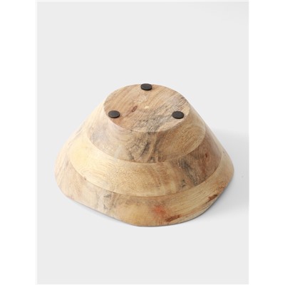 Салатник «Оттенки сирени», 23×23×10.5 см, дерево манго