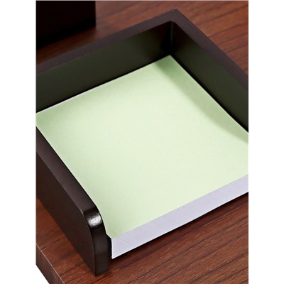 Набор настольный органайзер 33×23×11 см, 4 предмета, офисный