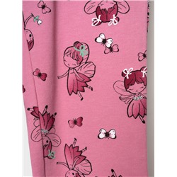 Комплект детский трикотажный для девочек: джемпер (футболка), брюки