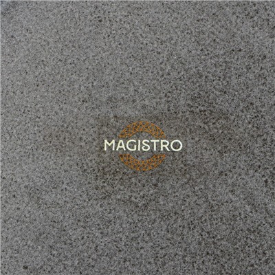 Десертная тарелка Magistro Urban, d=17 см, фарфор, серая