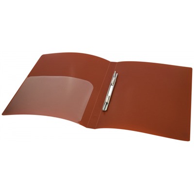 Папка скоросшиватель пластиковая с карманом красная 0,55мм NC4455R inФОРМАТ