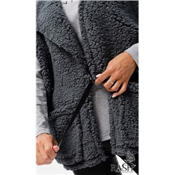 Жилет "Тедди" графит