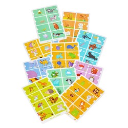 IQ развивашки.Задачки про зверят в папке 4+