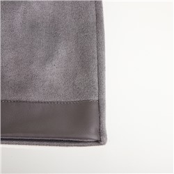 Перчатки женские, безразмерные, сенсорные, без утеплителя, серые