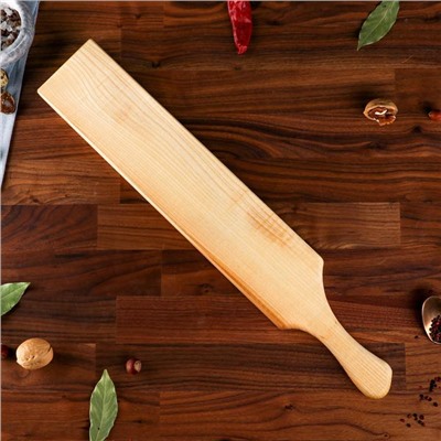 Доска разделочная «Шашлычная», для сервировки и подачи, 53×9×2 см, массив ясеня