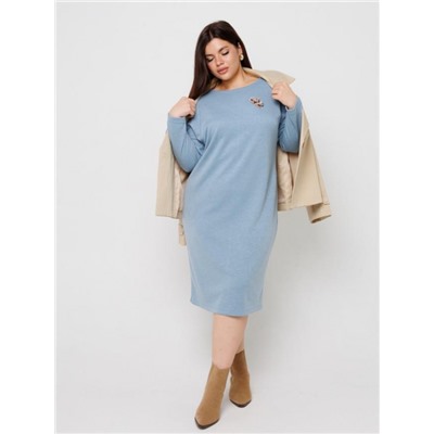 Платье женское П-198 (Голубой)