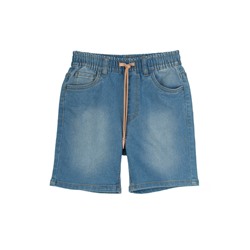 Шорты текстильные джинсовые для мальчиков