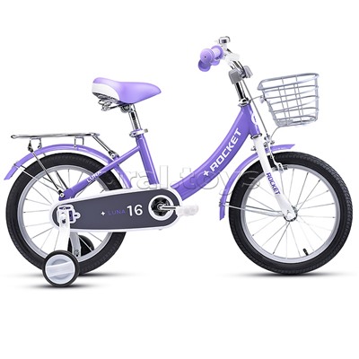 Велосипед 16" Rocket Luna, цвет сиреневый
