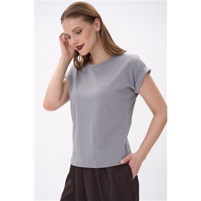 Футболка Алина (тёмно-серый)