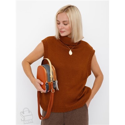 Сумка женская кожаная 3800-04NN color Natale Navetta  в Новосибирске