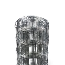 Сетка оцинкованная сварная 1 х 10 м, ячейка 50 х 50 мм, d=0,7 мм, металл Greengo