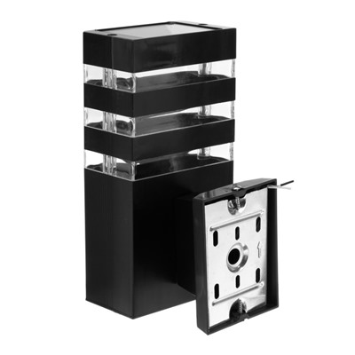 Светильник настенный Luazon Lighting 1хE27×60 Вт «Стиль», пластик, вверх, черный