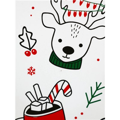 Блюдо новогоднее «Новый год!», 20×15.5×3 см, ручная работа