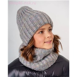 Q 200 D 200 Комплект флис (колпак+снуд) (52-54)