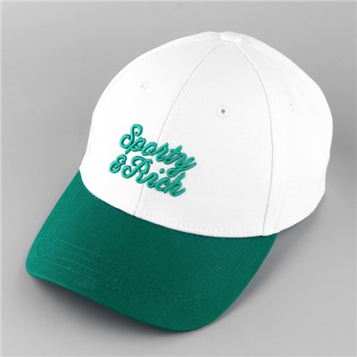 Кепка Sporty&Rich, белая, р-р 56