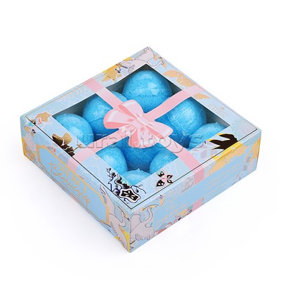 Набор бурлящих шаров 360г "Candy bath bar" Merci beaucoup (9*40г) ВС 25