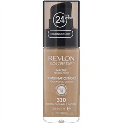 Revlon, Макияж для комбинированной и жирной кожи Colorstay, оттенок естественного загара 330, 30 мл
