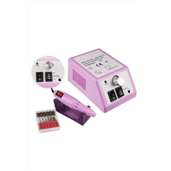 Nail Art Машинка для маникюра и педикюра 210-YQ 20 000 об/мин, 10 Вт, розовый KRISTALLER, 1106477