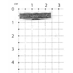 Печатка мужская из чернёного серебра 925 пробы МК-7ч