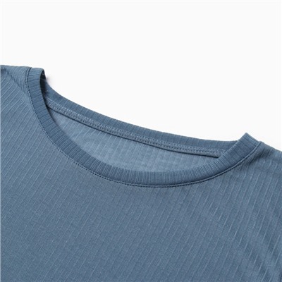 Лонгслив женский KAFTAN: Basic line, синий, размер 44-46