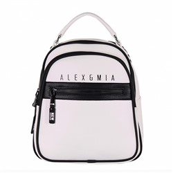 Рюкзак 8873CD white Alex&Mia
