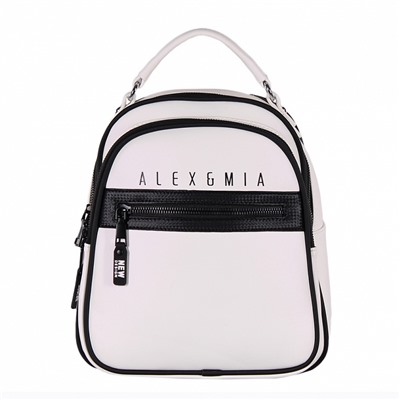 Рюкзак 8873CD white Alex&Mia