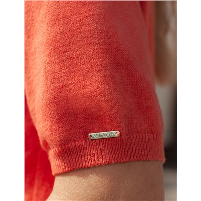 Джемпер тонкой вязки из хлопка с кашемиром