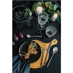 Вилка столовая «Тайфун», длина 20 см, нержавеющая сталь, серебристая