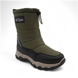 Сапоги мембранные на меху 1802-9 зеленые п/п