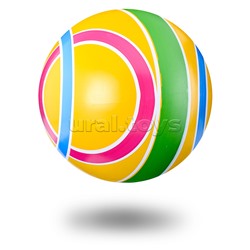 Мяч, ручное окраш. d-100