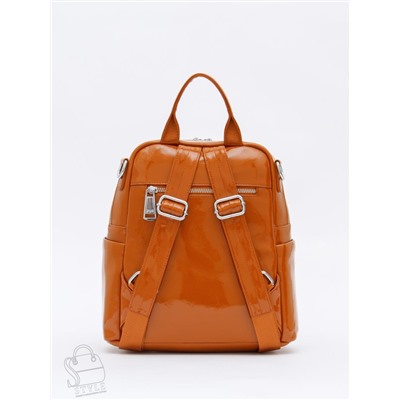 Рюкзак женский кожаный 21023-8 brown Polina&Eiterou