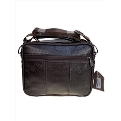 Сумка мужская из натуральной кожи, цвет коричневый