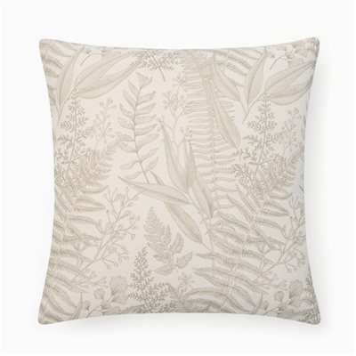 Чехол на подушку «Этель. Листва», 43×43 см, бежевый