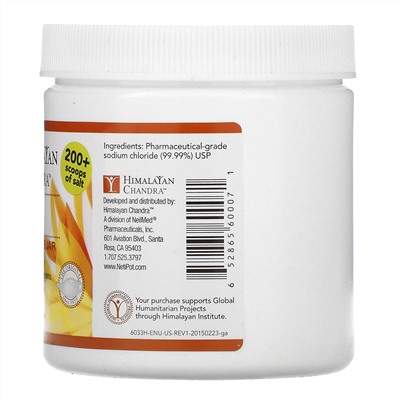 Himalayan Institute, Neti•Salt, соль, эко-банка многоразового использования, 340,2 г (12 унций)