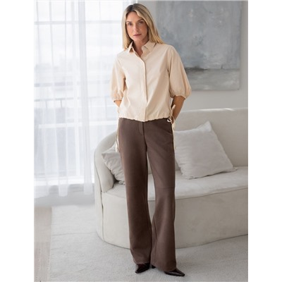 Блузка из легкого хлопкового поплина