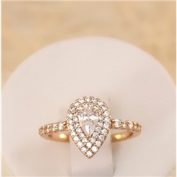 Кольцо позолота  Н01-12134 размер 16 17