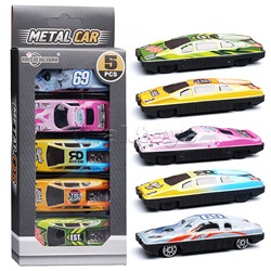 Набор машин "Стальной Спидвей" металл, в коробке