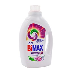 Жидкое средство для стирки BiMax «Арома Терапия», гель, универсальное, 1.3 л